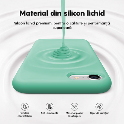 Husa Soft Silicone - iPhone 7/8/SE2 - Webster Green