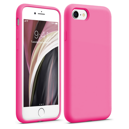 Husa Soft Silicone - iPhone 7/8/SE2 - Fuchsia