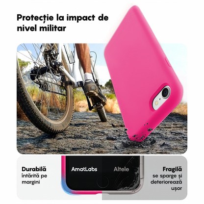 Husa Soft Silicone - iPhone 7/8/SE2 - Fuchsia