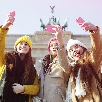 Husa Soft Silicone - iPhone 7/8/SE2 - Fuchsia