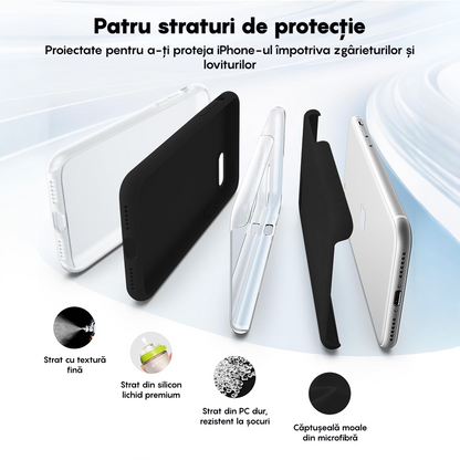 Husa Soft Silicone - iPhone 7/8/SE2 - Negru