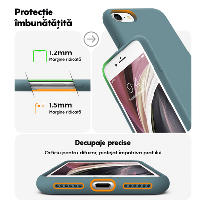 Husa Soft Silicone - iPhone 7/8/SE2 - Midnight Blue