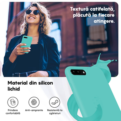 Husa Soft Silicone - iPhone 7 Plus/8 Plus - Turqoise