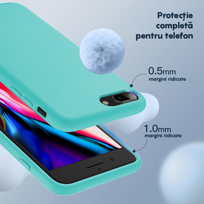 Husa Soft Silicone - iPhone 7 Plus/8 Plus - Turqoise