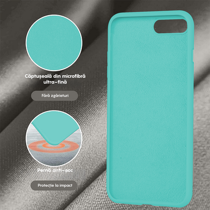 Husa Soft Silicone - iPhone 7 Plus/8 Plus - Turqoise