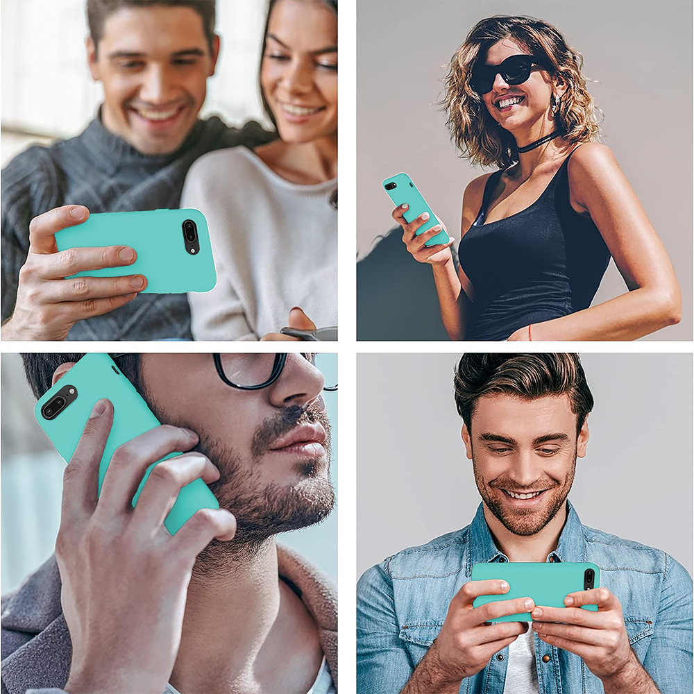Husa Soft Silicone - iPhone 7 Plus/8 Plus - Turqoise