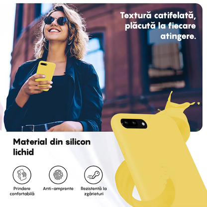 Husa Soft Silicone - iPhone 7 Plus/8 Plus - Yellow