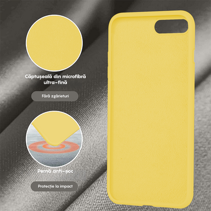 Husa Soft Silicone - iPhone 7 Plus/8 Plus - Yellow