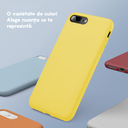 Husa Soft Silicone - iPhone 7 Plus/8 Plus - Yellow