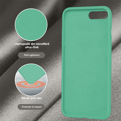 Husa Soft Silicone - iPhone 7 Plus/8 Plus - Webster Green