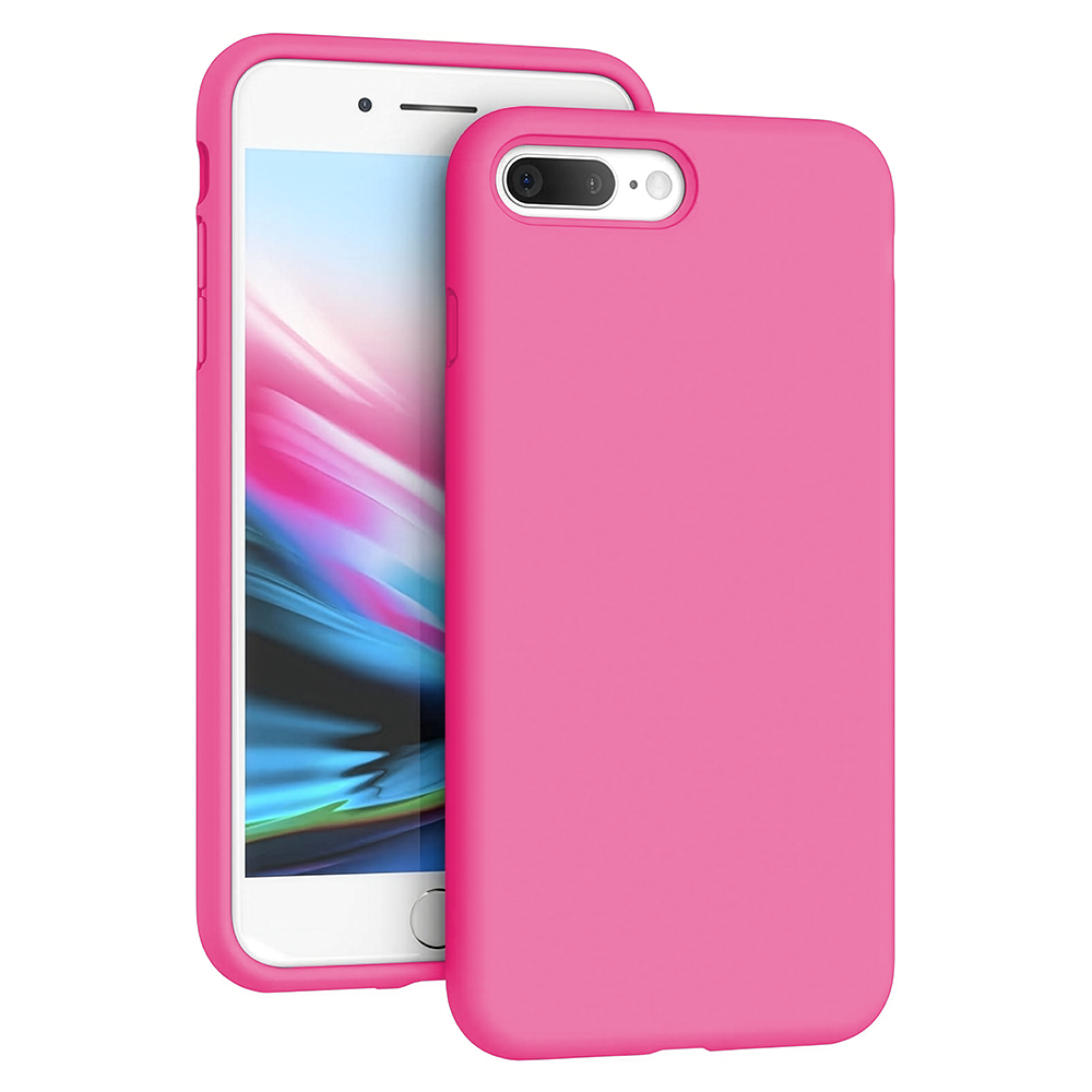 Husa Soft Silicone - iPhone 7 Plus/8 Plus - Fuchsia