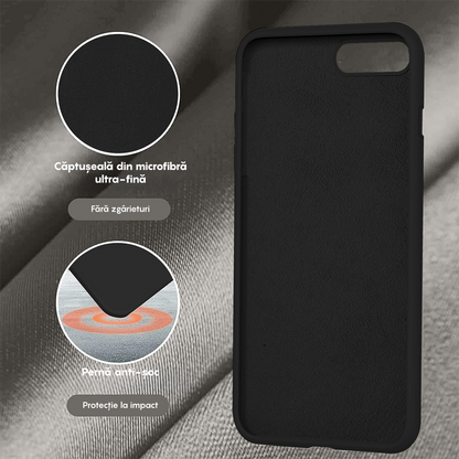 Husa Soft Silicone - iPhone 7 Plus/8 Plus - Negru