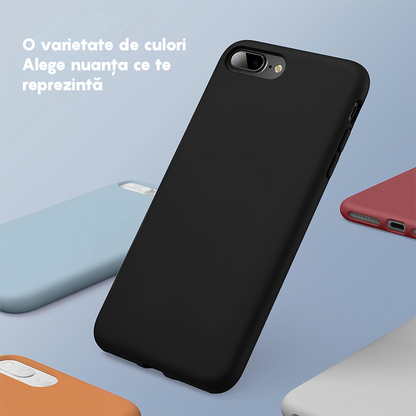 Husa Soft Silicone - iPhone 7 Plus/8 Plus - Negru