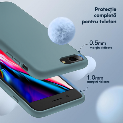 Husa Soft Silicone - iPhone 7 Plus/8 Plus - Midnight Blue