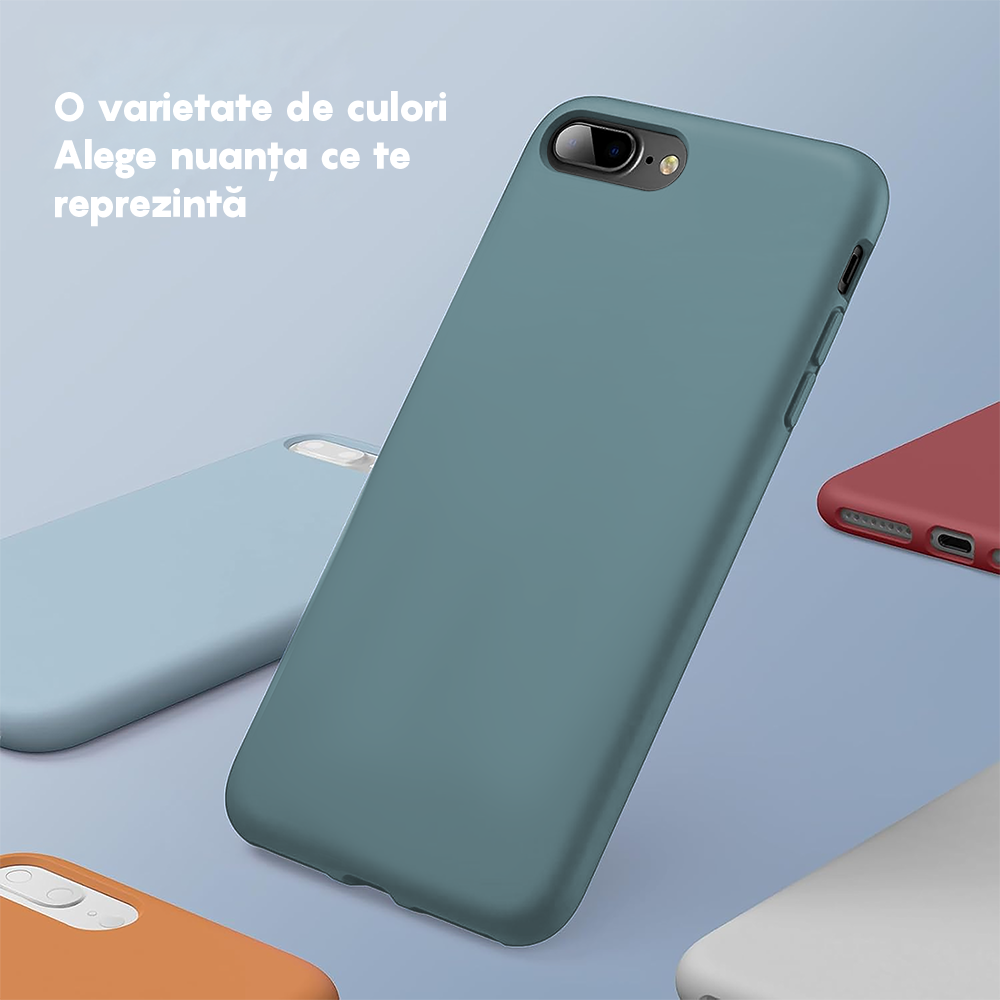 Husa Soft Silicone - iPhone 7 Plus/8 Plus - Midnight Blue
