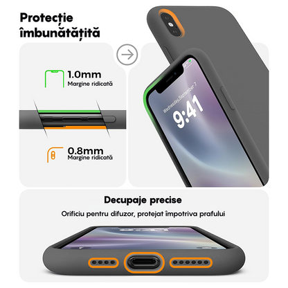 Husa Soft Silicone - iPhone XR - Dark Gray