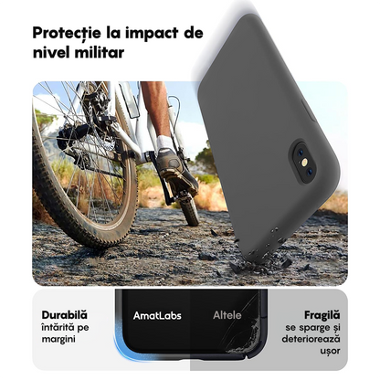 Husa Soft Silicone - iPhone XR - Dark Gray