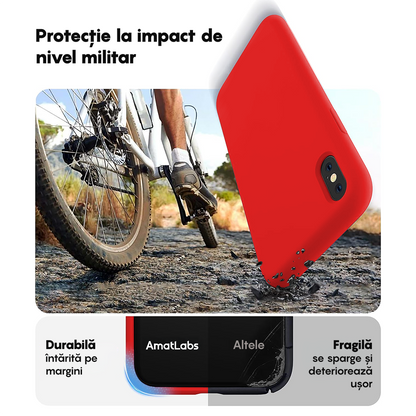 Husa Soft Silicone - iPhone XR - Red