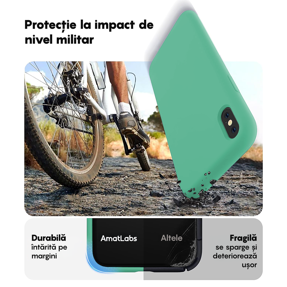 Husa Soft Silicone - iPhone XR - Webster Green