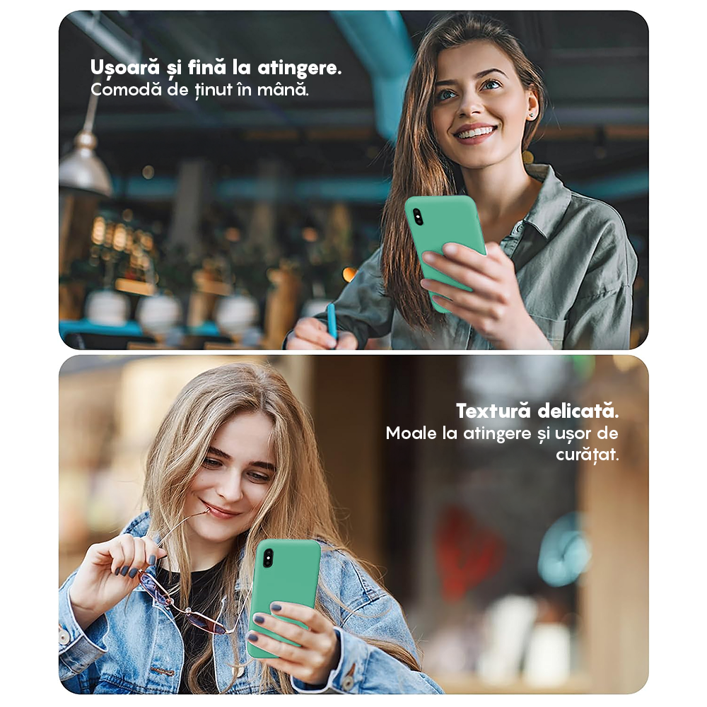 Husa Soft Silicone - iPhone XR - Webster Green
