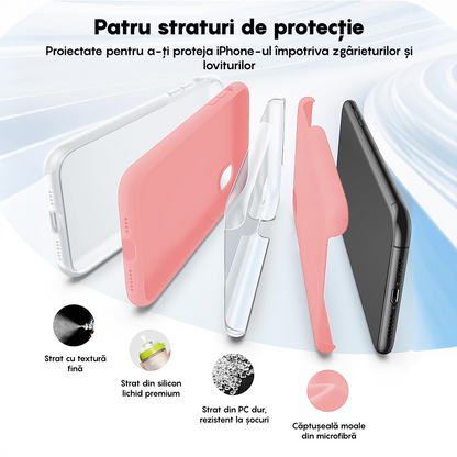 Husa Soft Silicone - iPhone XS Max - Roz