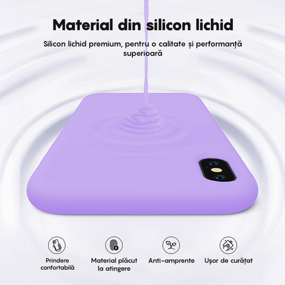 Husa Soft Silicone - iPhone XS Max - Light Lilac