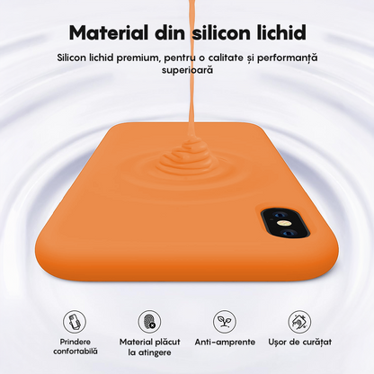 Husa Soft Silicone - iPhone XS Max - Nectarine