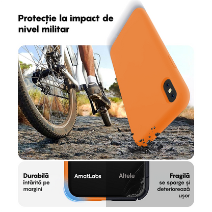 Husa Soft Silicone - iPhone XS Max - Nectarine