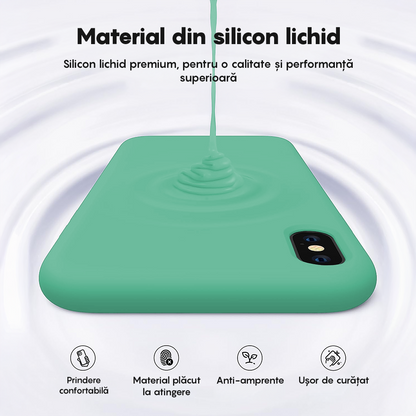 Husa Soft Silicone - iPhone XS Max - Webster Green