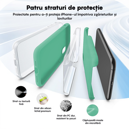 Husa Soft Silicone - iPhone XS Max - Webster Green