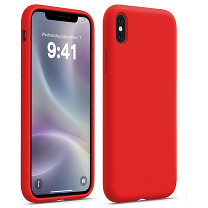 Husa Soft Silicone - iPhone X/XS - Red
