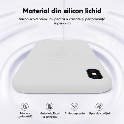 Husa Soft Silicone - iPhone X/XS - Alb