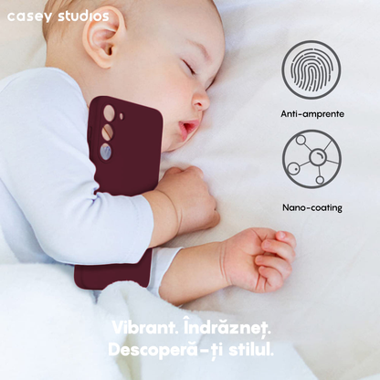 Husa Soft Silicone - Samsung Galaxy A14 4G/5G - Burgundy