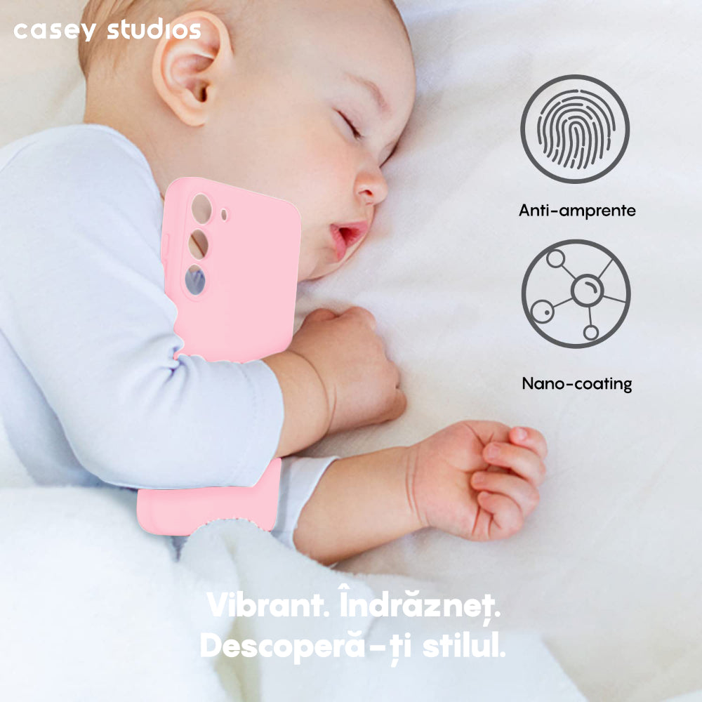 Husa Soft Silicone - Samsung Galaxy A34 - Roz