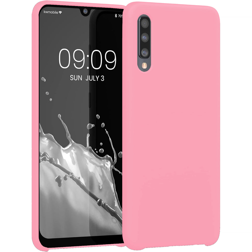 Husa Soft Silicone - Samsung Galaxy A50 - Roz