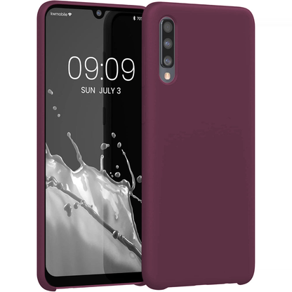 Husa Soft Silicone - Samsung Galaxy A50 - Burgundy