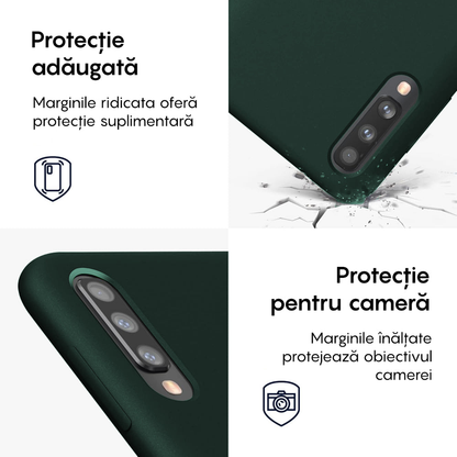 Husa Soft Silicone - Samsung Galaxy A50 - Webster Green