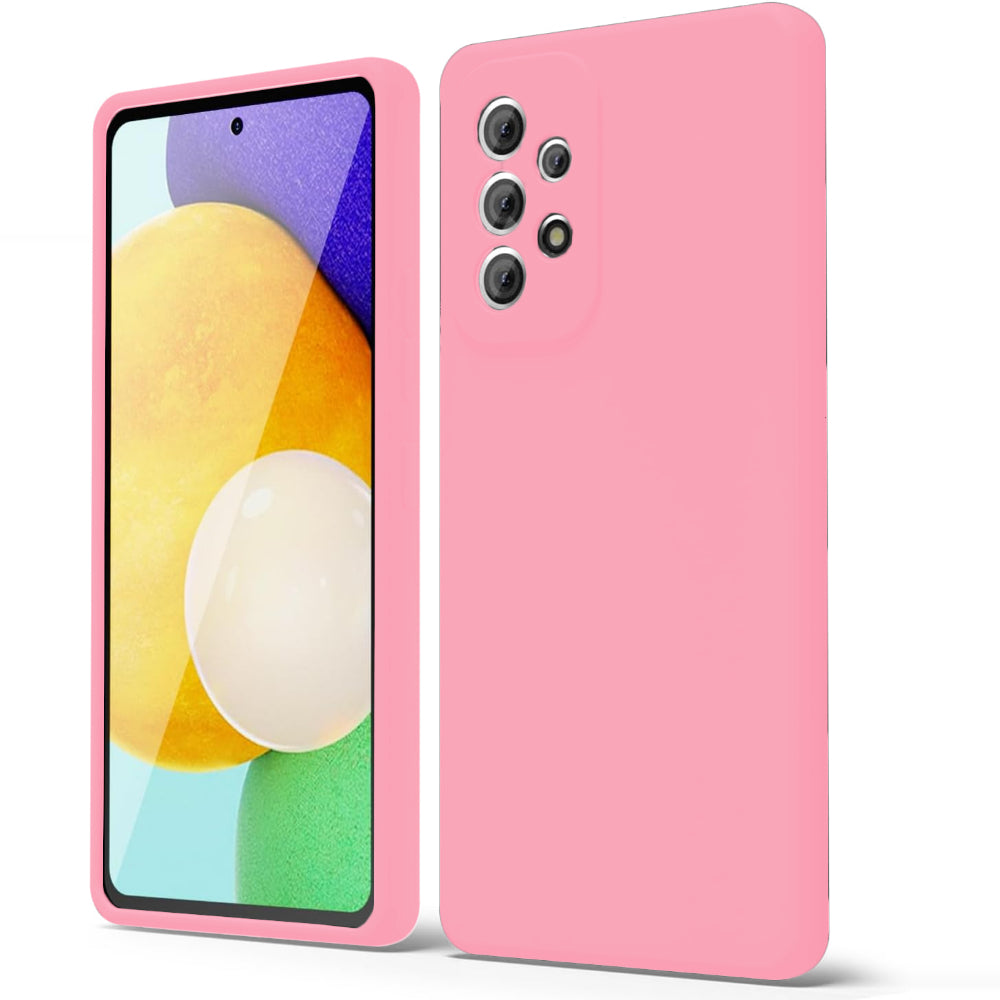 Husa Soft Silicone - Samsung Galaxy A52 4G/A52 5G/A52S 5G - Roz