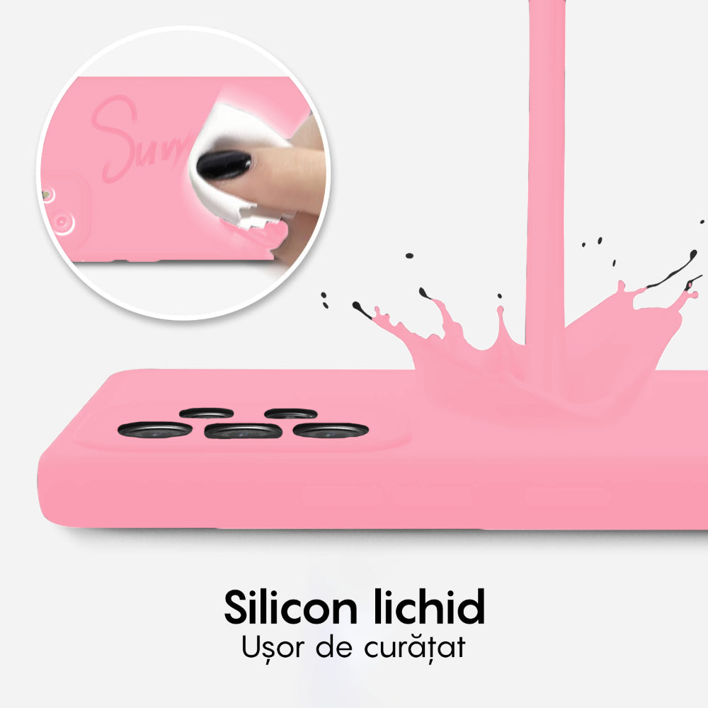 Husa Soft Silicone - Samsung Galaxy A52 4G/A52 5G/A52S 5G - Roz