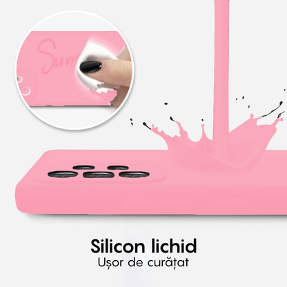 Husa Soft Silicone - Samsung Galaxy A52 4G/A52 5G/A52S 5G - Roz