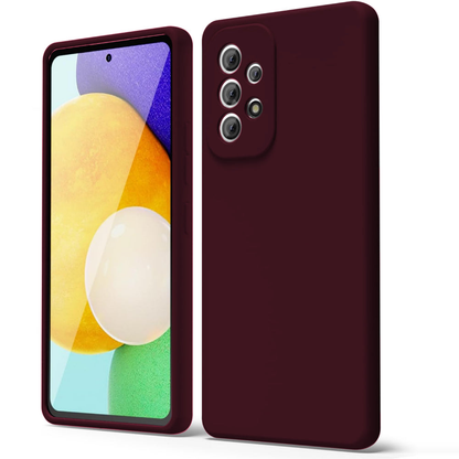 Husa Soft Silicone - Samsung Galaxy A52 4G/A52 5G/A52S 5G - Burgundy