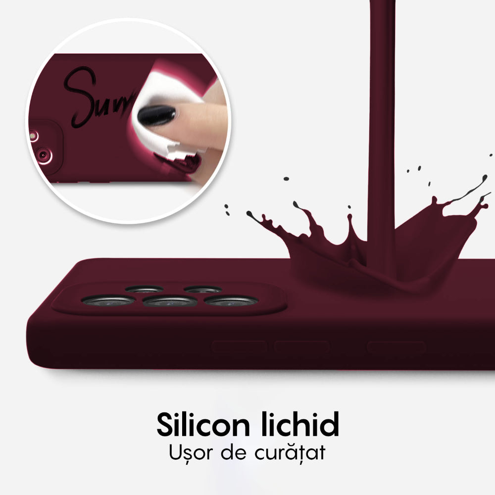 Husa Soft Silicone - Samsung Galaxy A52 4G/A52 5G/A52S 5G - Burgundy