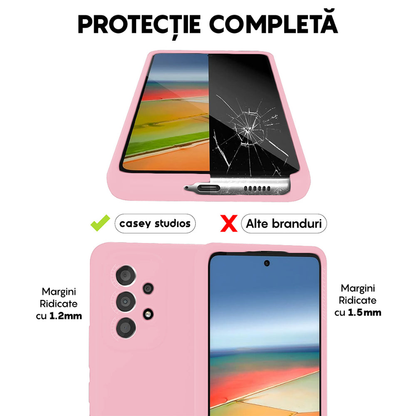 Husa Soft Silicone - Samsung Galaxy A53 - Roz