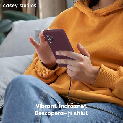 Husa Soft Silicone - Samsung Galaxy A53 - Burgundy