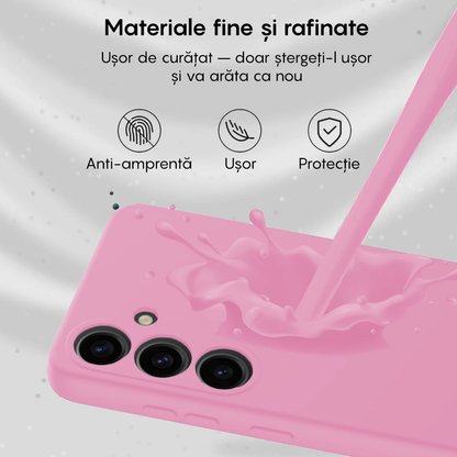 Husa Soft Silicone - Samsung Galaxy A55 5G - Roz