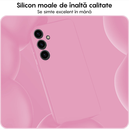 Husa Soft Silicone - Samsung Galaxy A55 5G - Roz