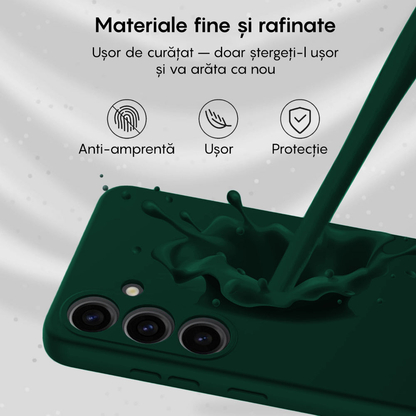 Husa Soft Silicone - Samsung Galaxy A55 5G - Webster Green