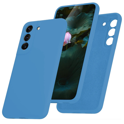 Husa Soft Silicone - Samsung Galaxy S22 - Cadet Blue