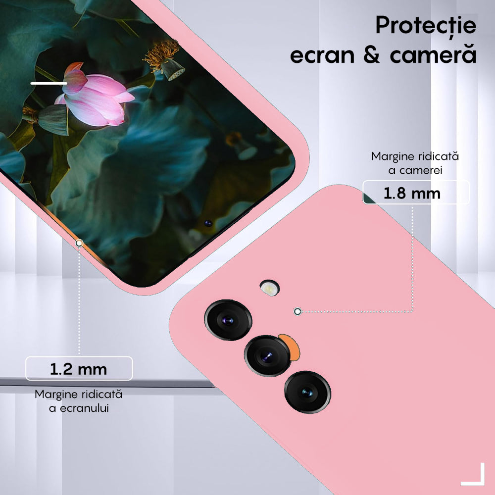 Husa Soft Silicone - Samsung Galaxy S22 - Roz