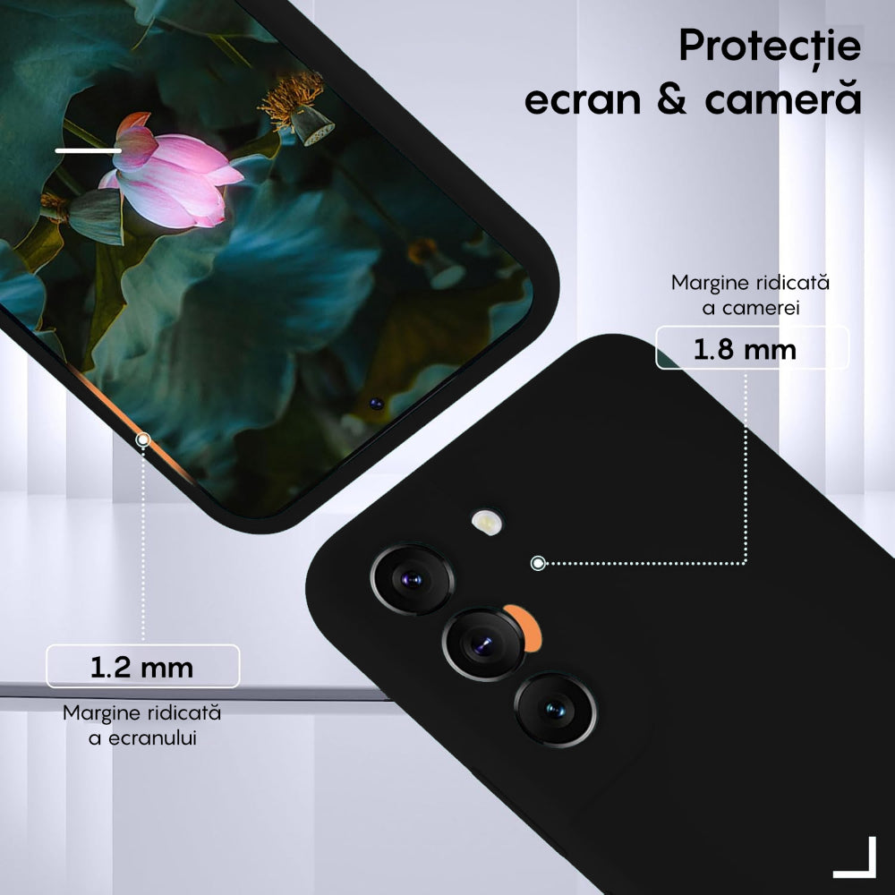 Husa Soft Silicone - Samsung Galaxy S22 - Negru
